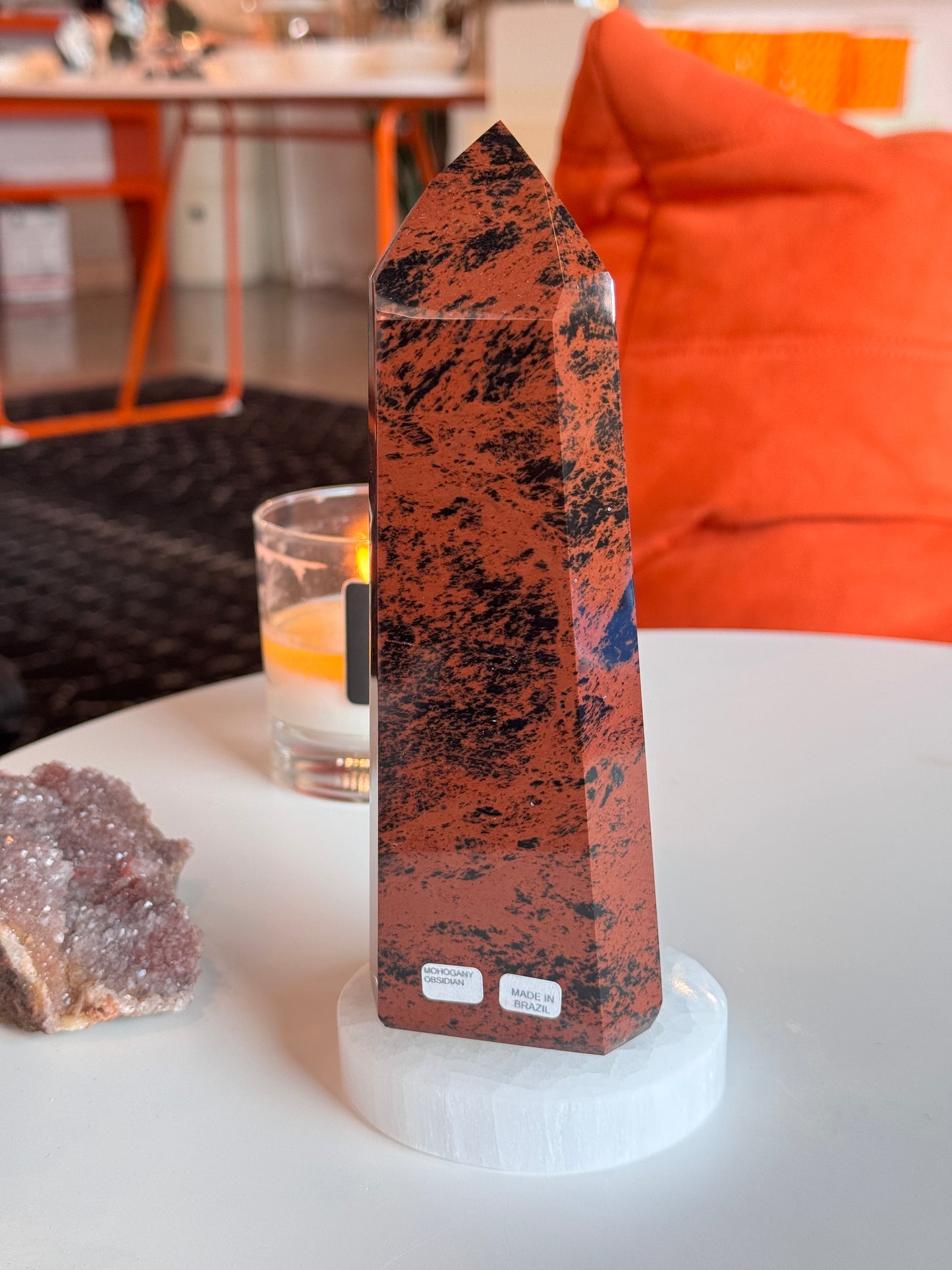 Mahogany obsidian Tower ￼