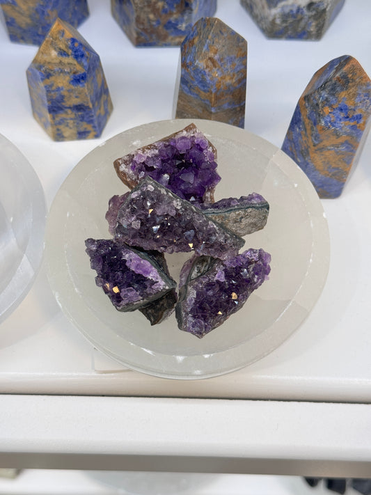 Small Amethyst Clusters