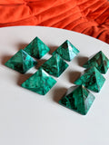 Malachite Pyramids