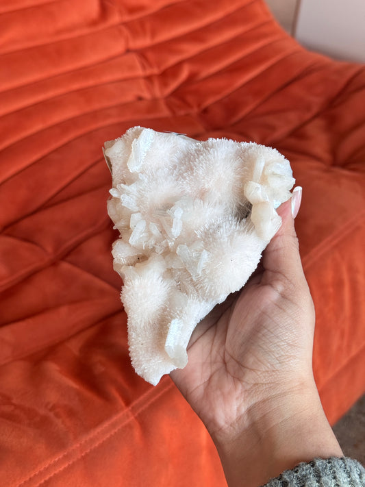 Pink Scolecite Specimen 🍕