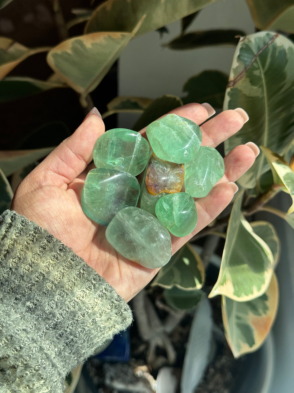 fluorite tumbleds