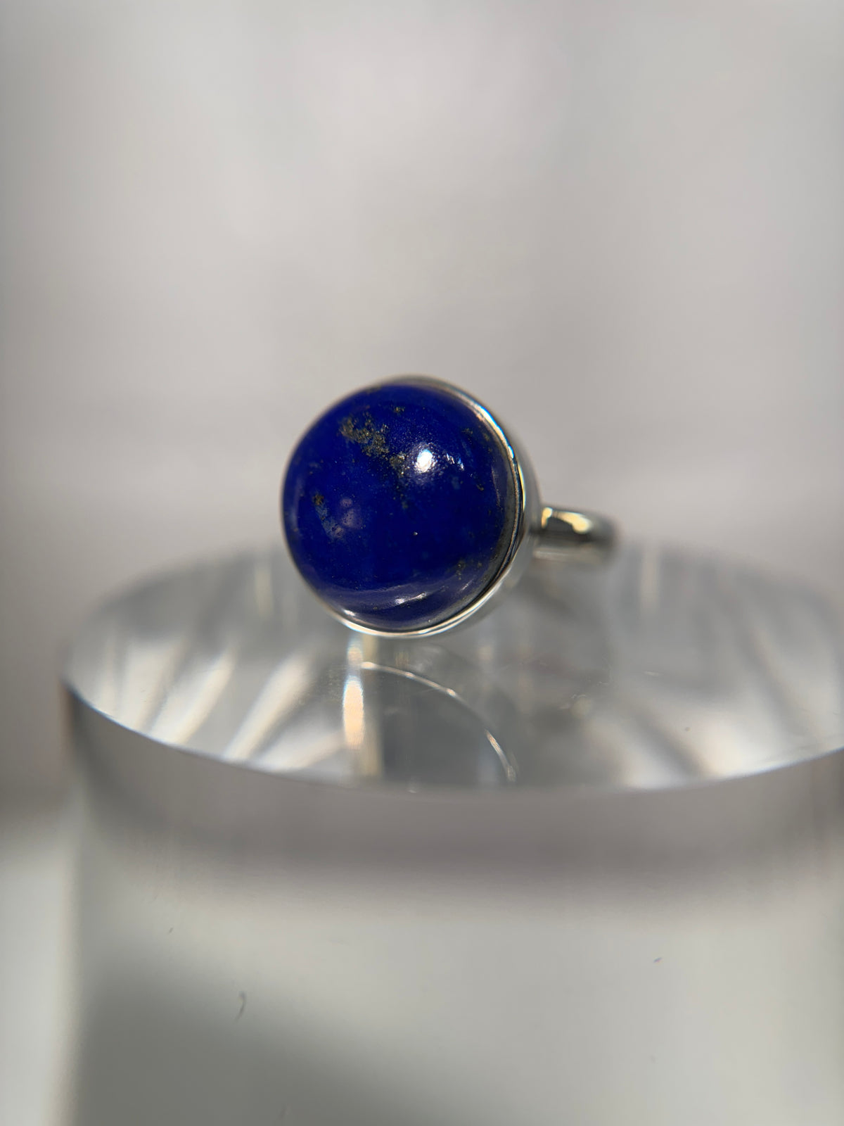 Lapis Lazuli Sterling Silver Ring size 9