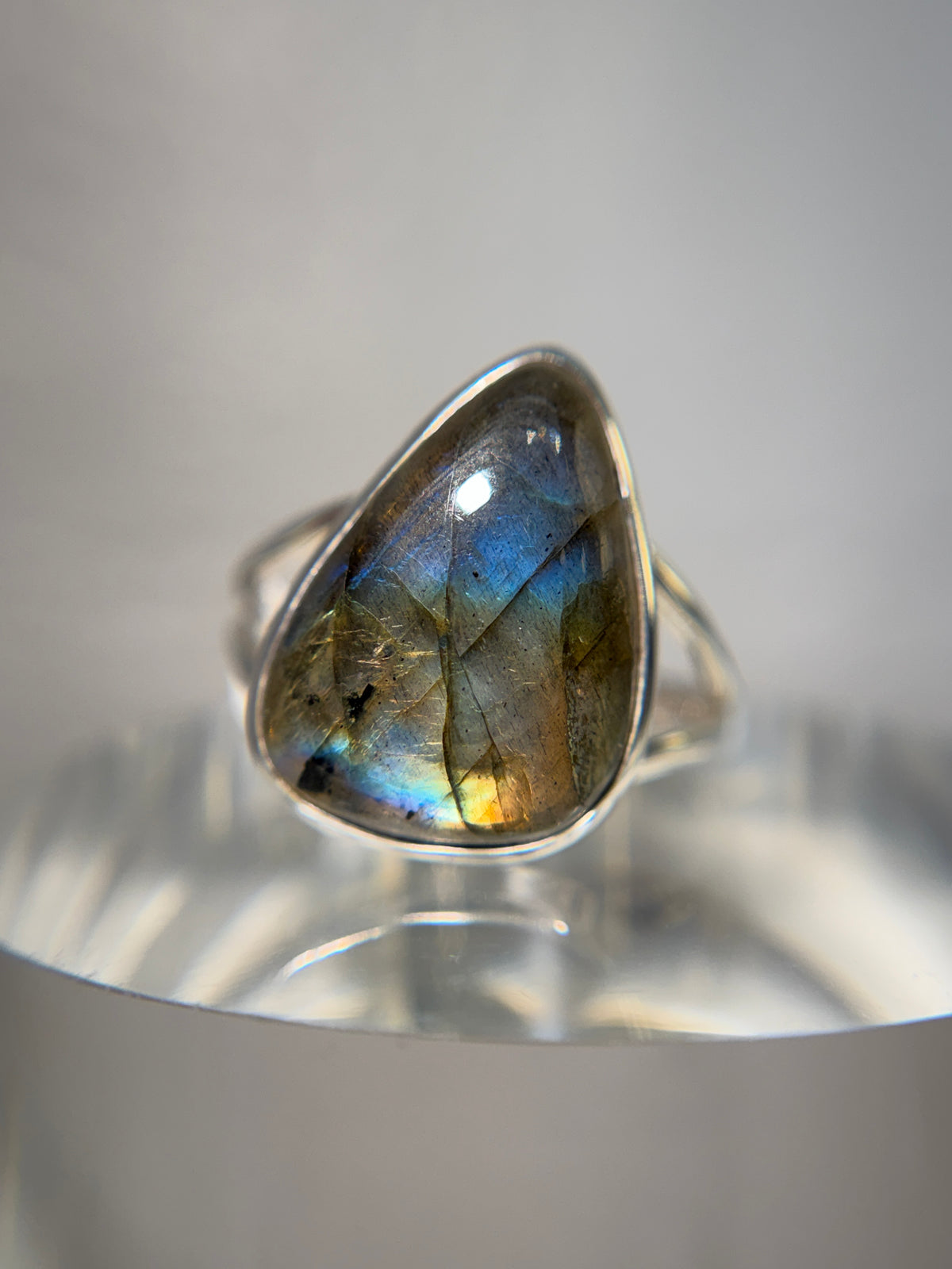 Labradorite Ring Size 12