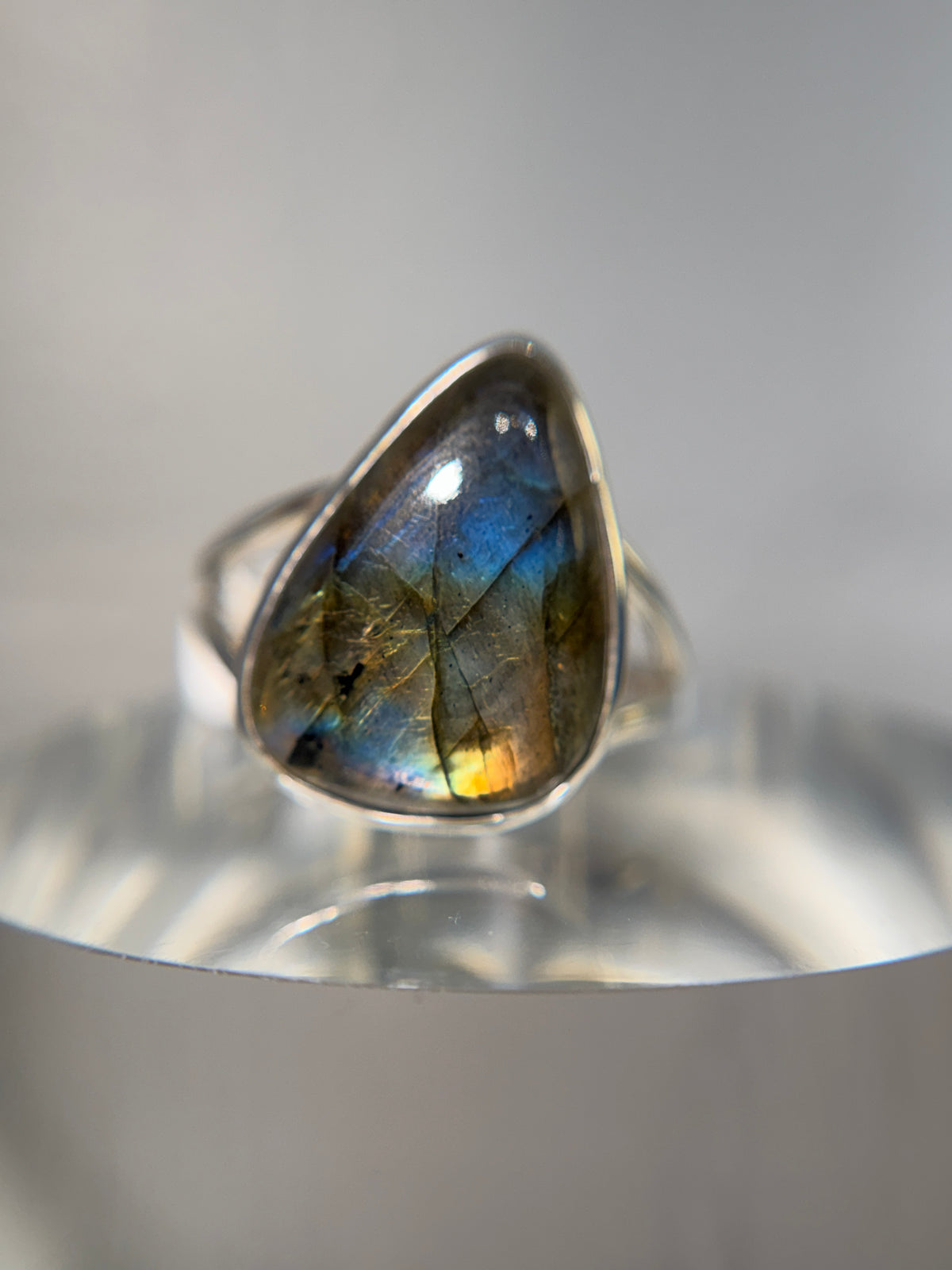 Labradorite Ring Size 12