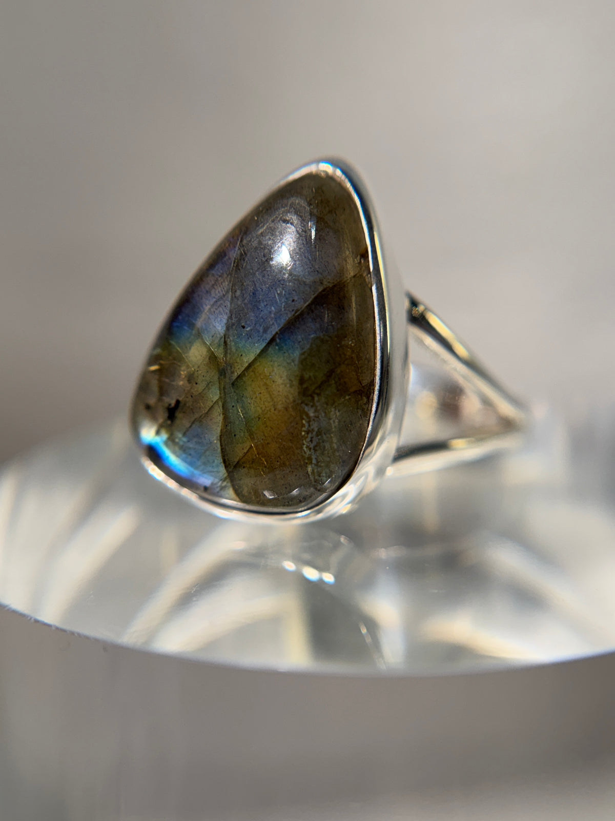 Labradorite Ring Size 12