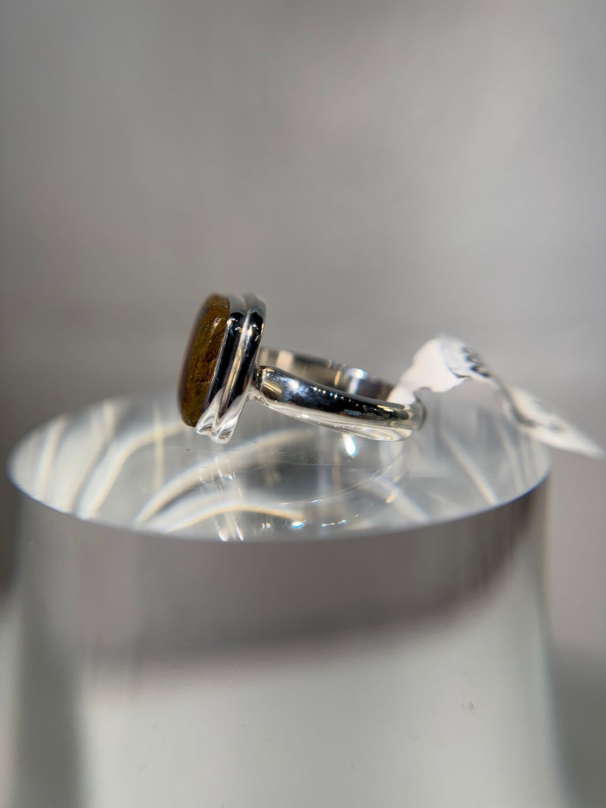 Moroccan Sardonyx Sterling Silver Ring Size 7