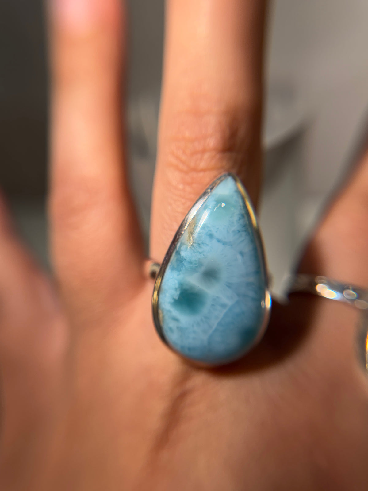 Larimar Ring Size 11