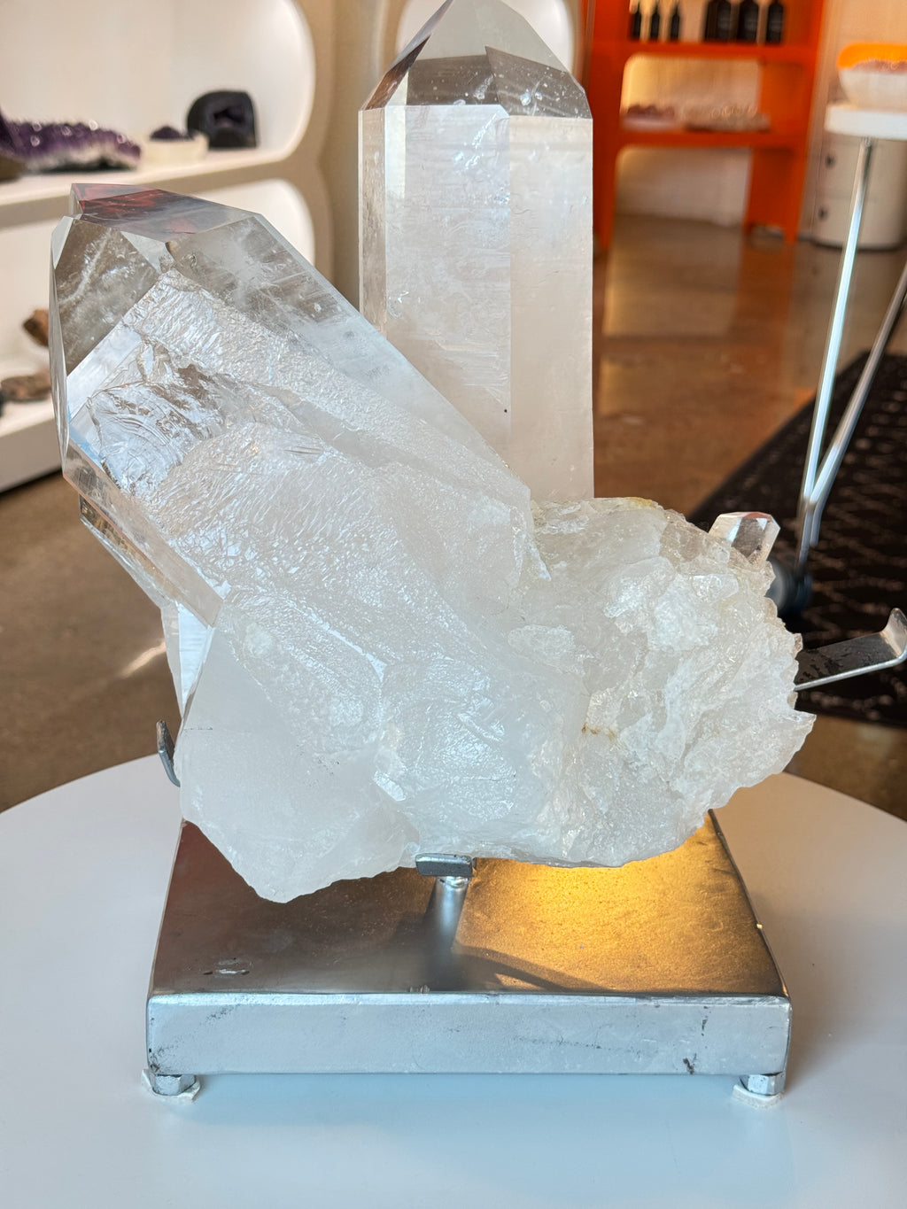 Large Lemurian Quartz Cluster | Extra Grade