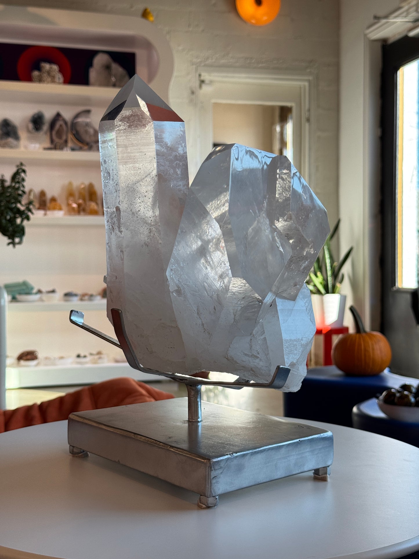 Large Lemurian Quartz Cluster | Extra Grade