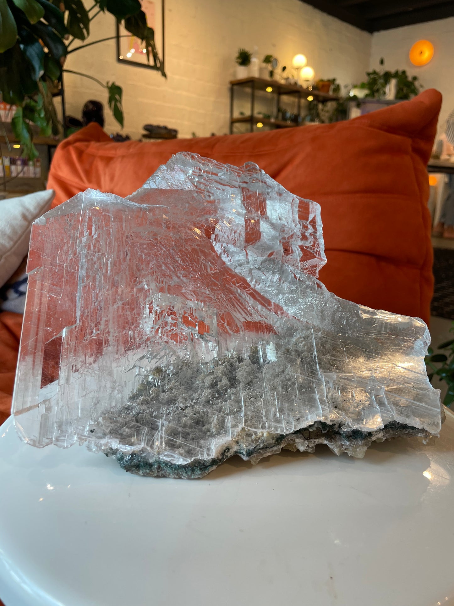 Large Clear Gypsum Selenite