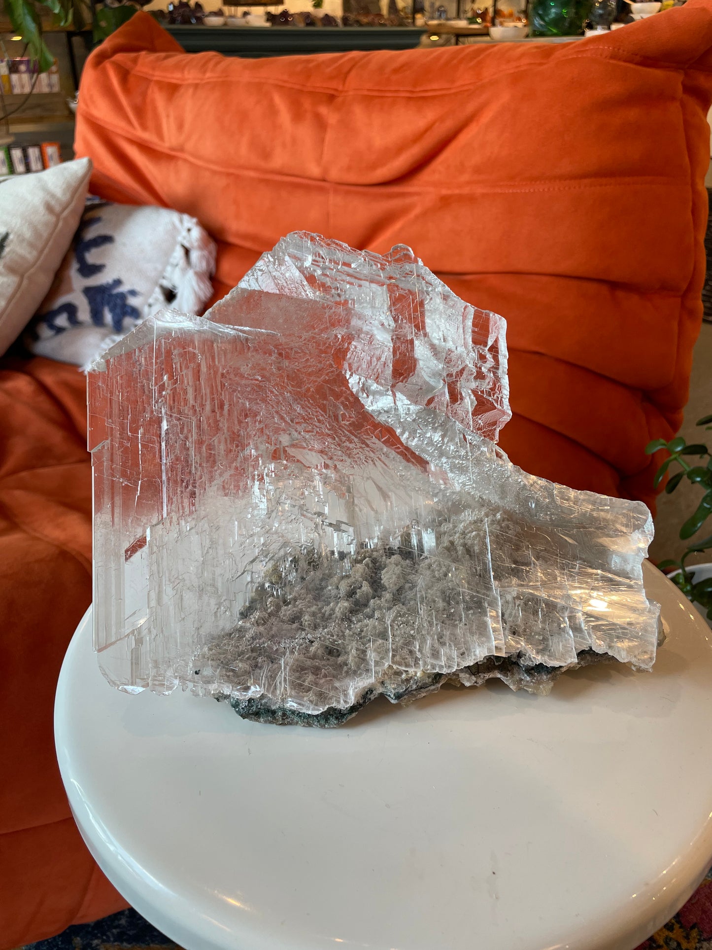 Large Clear Gypsum Selenite