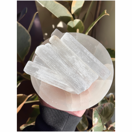 4” Selenite Log