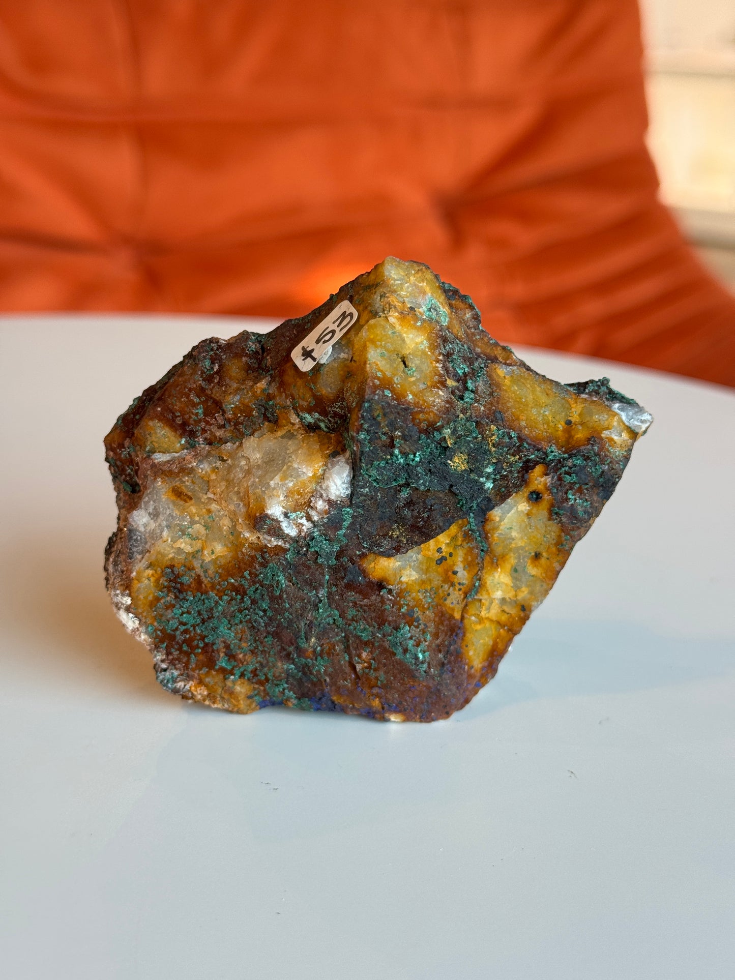 Rough Malachite and Azurite