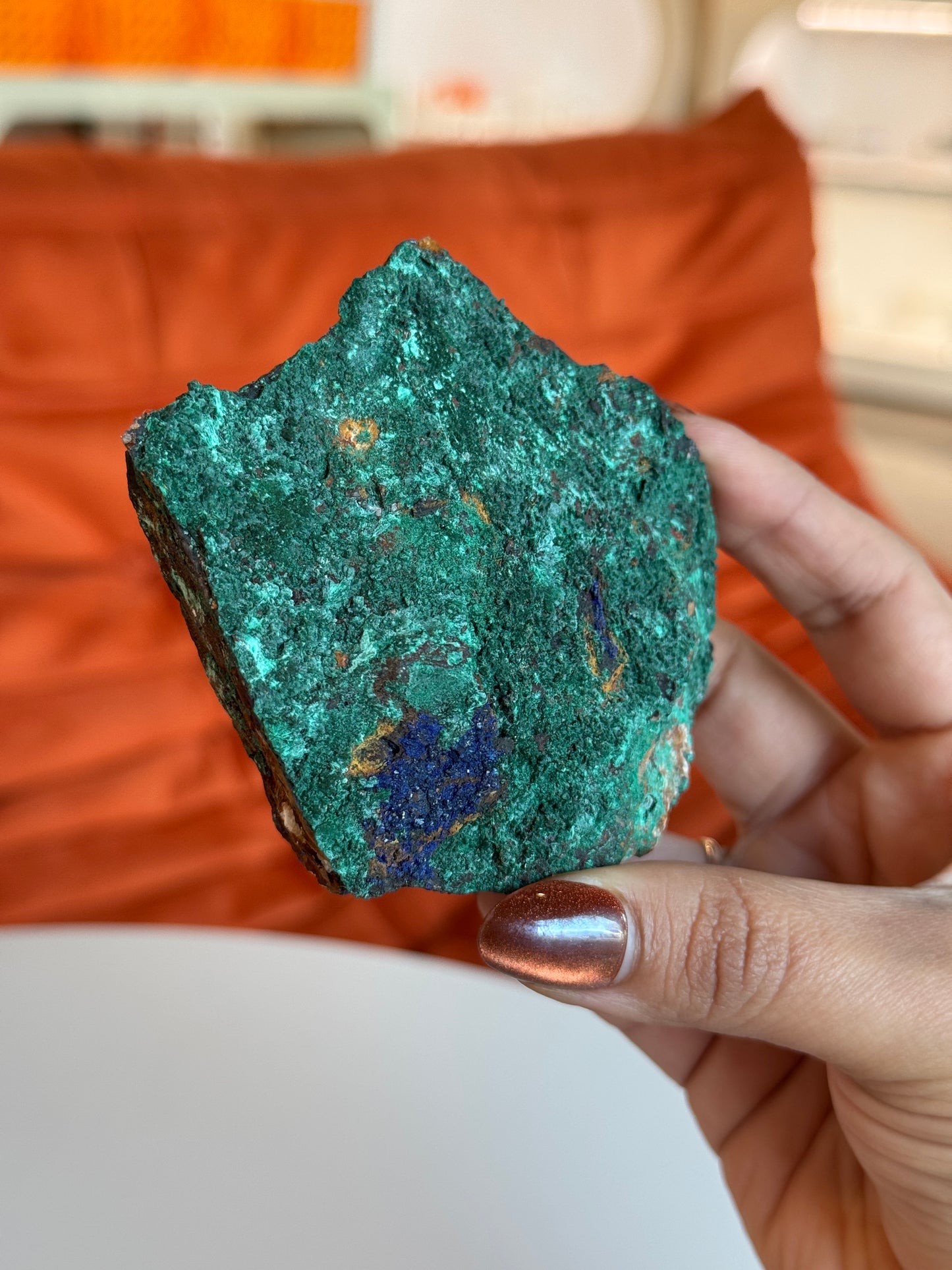 Rough Malachite and Azurite