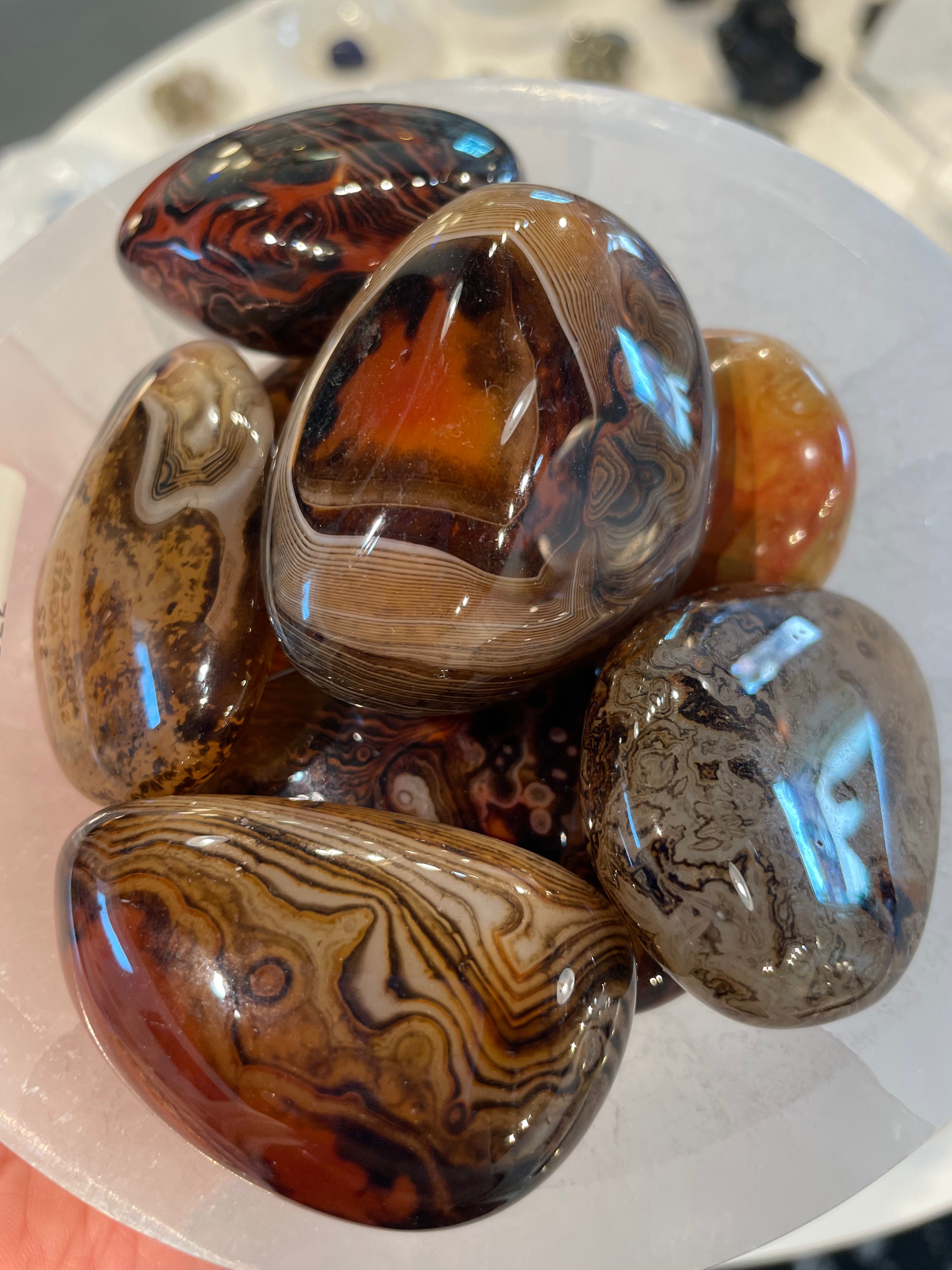 Seam/ sardonyx Agate - Large