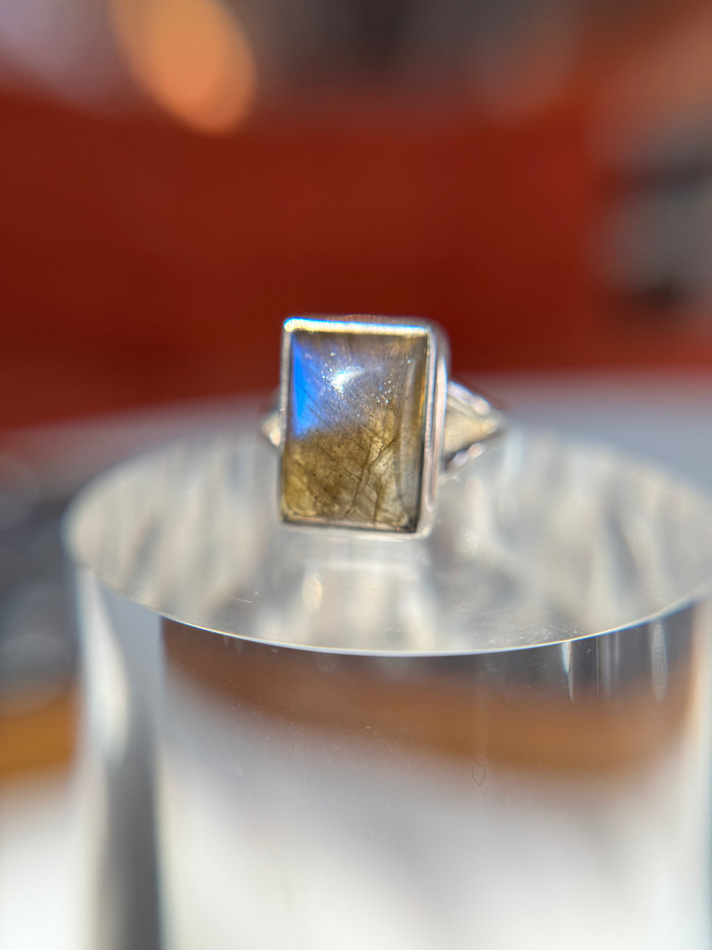 Labradorite Ring Size 8
