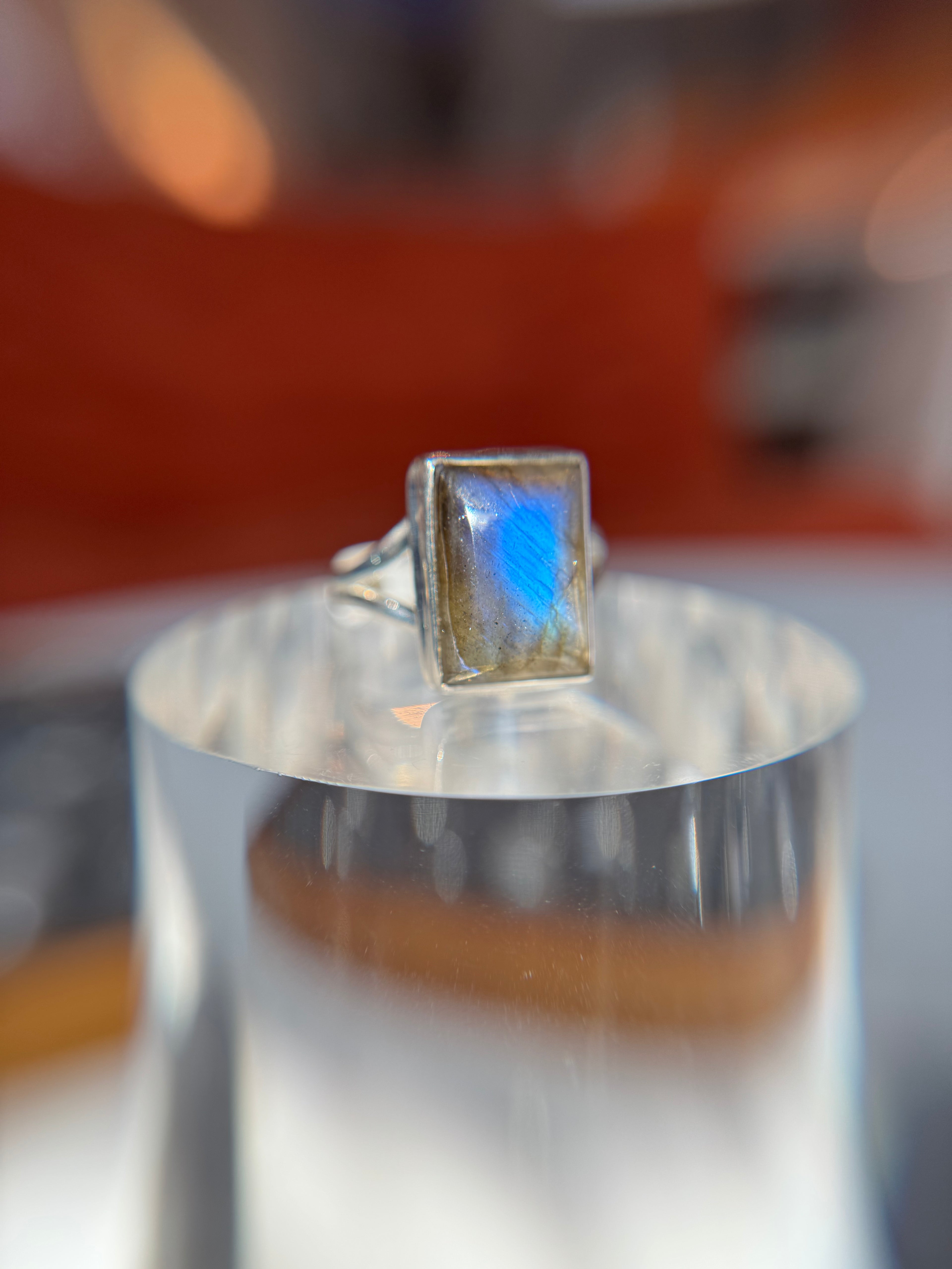 Labradorite Ring Size 8