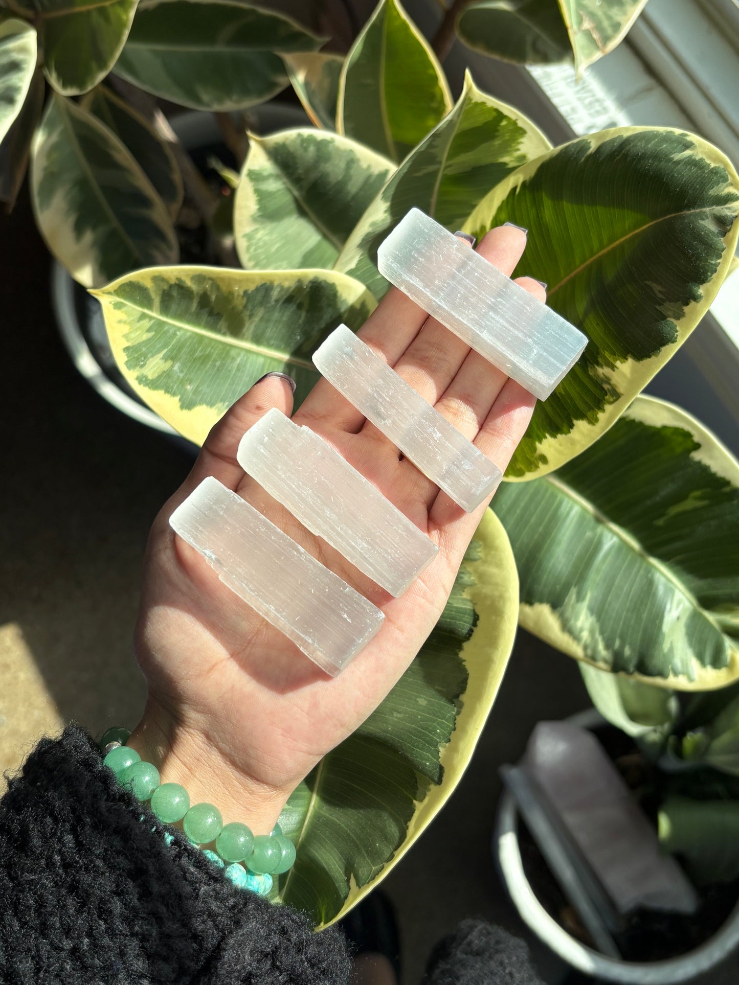 Extra Mini Selenite Log