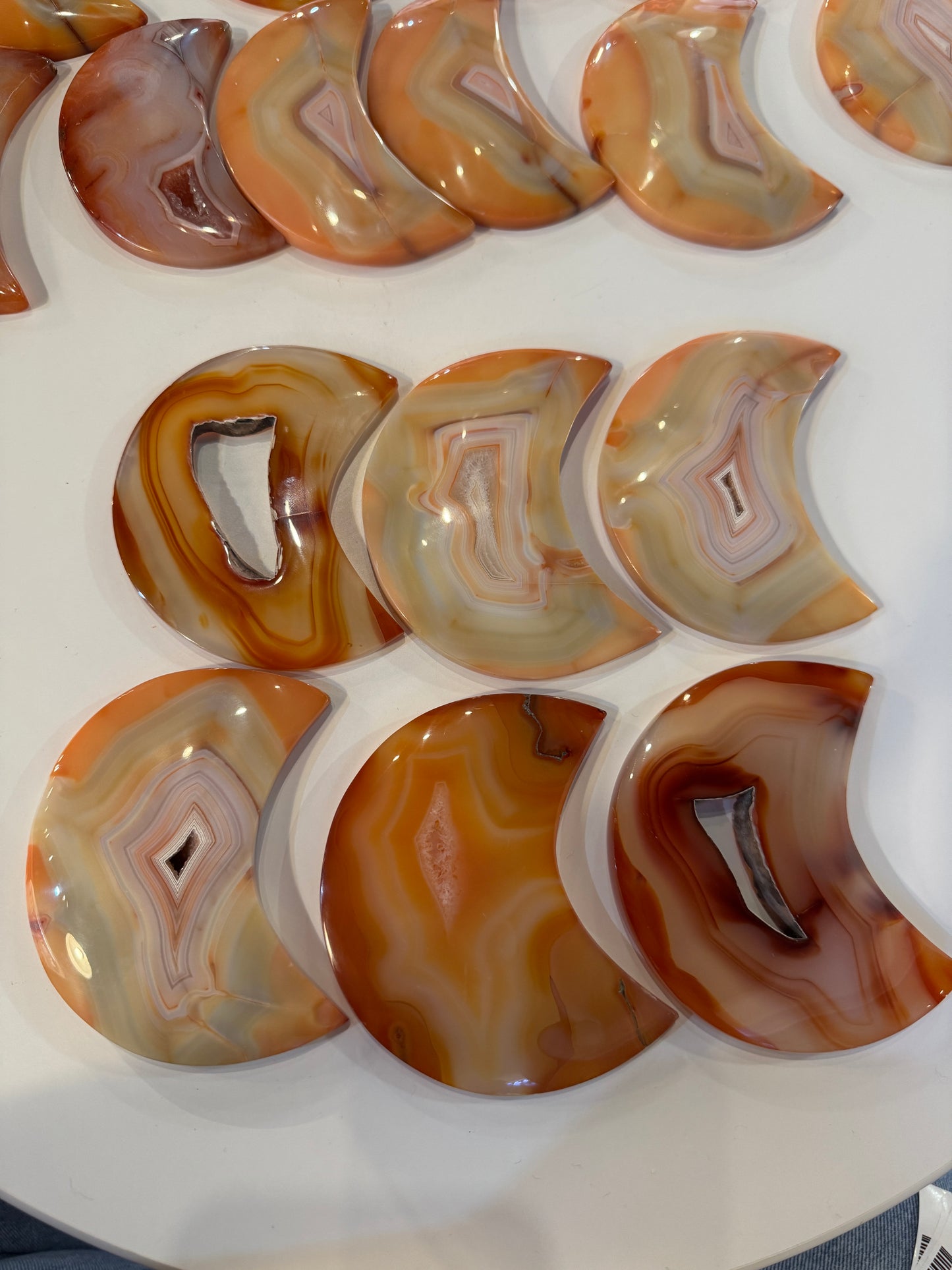 Indonesia Carnelian Crescent Moon