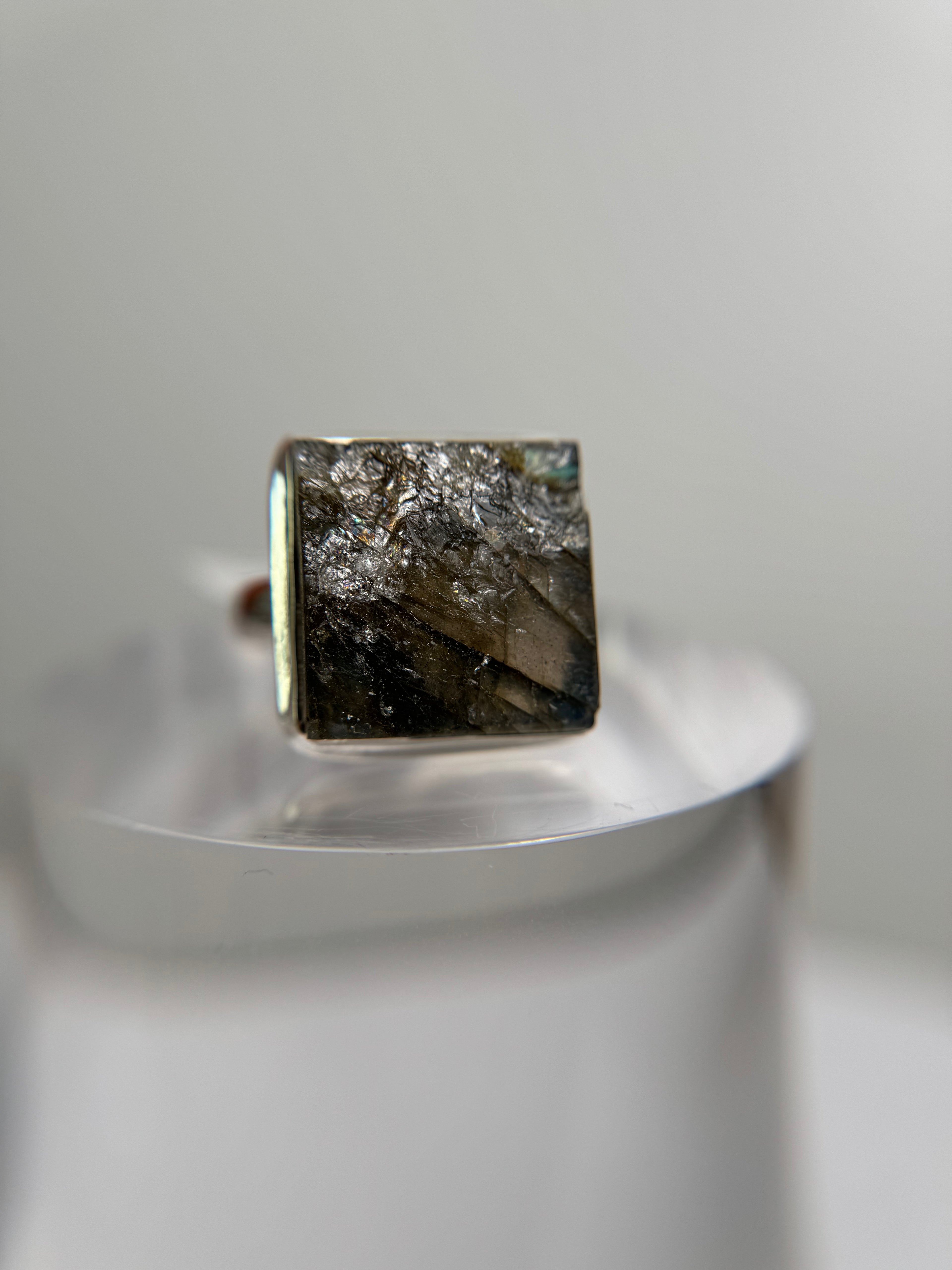 Labradorite Ring Size 11