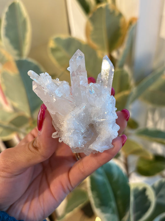 Lemurian Quartz Cluster : QC4￼