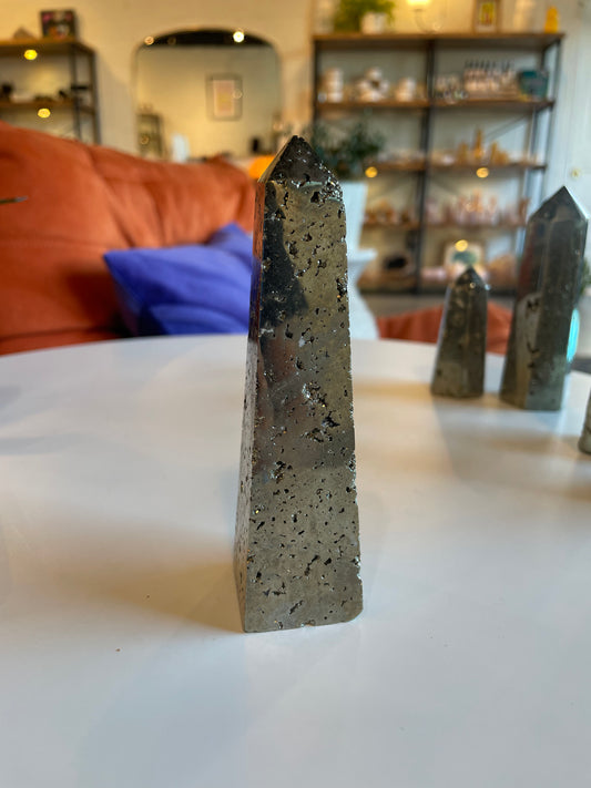 Pyrite Obelisk- PO3