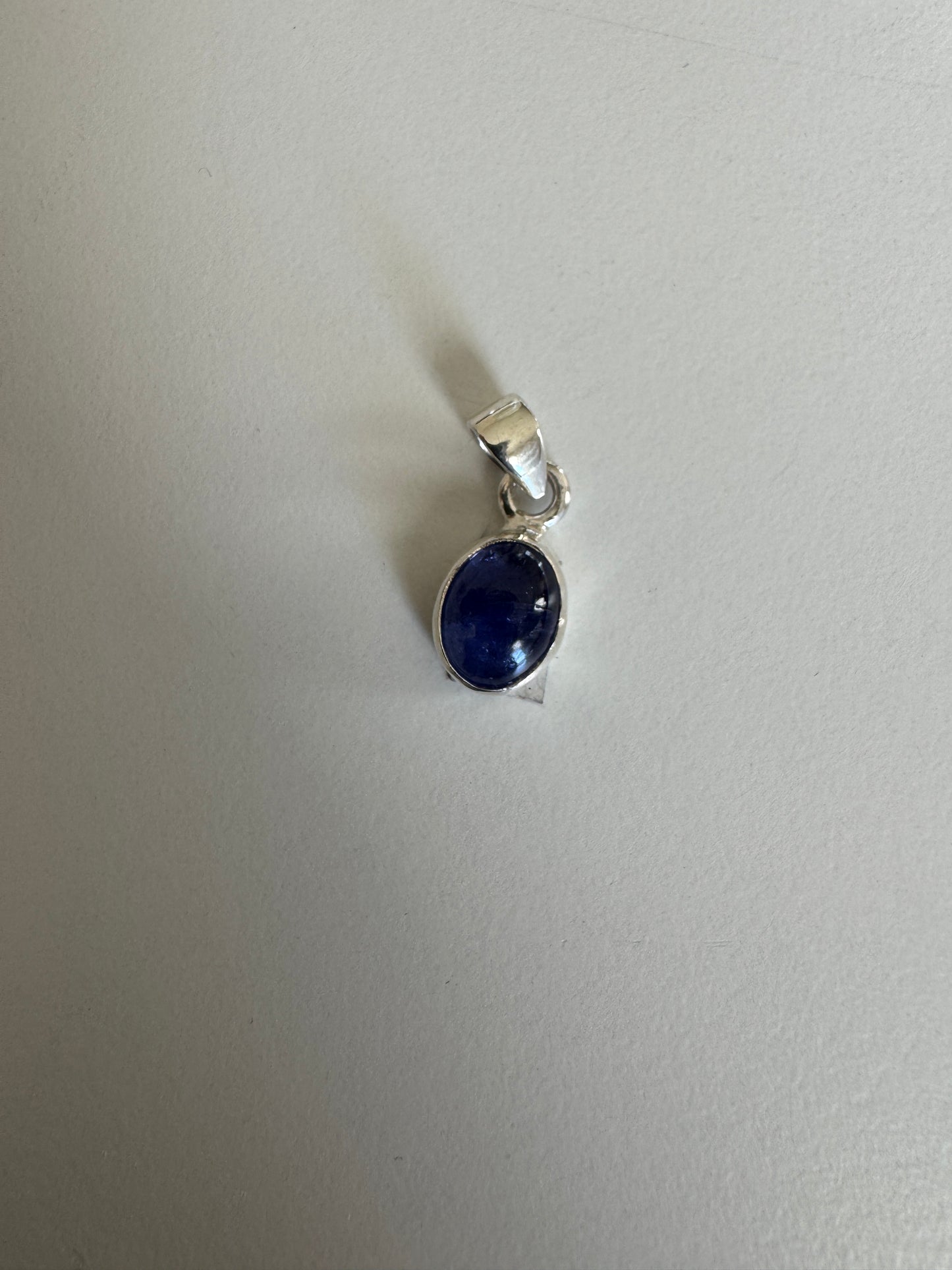 Tanzanite Necklace Pendant / Sterling silver .925