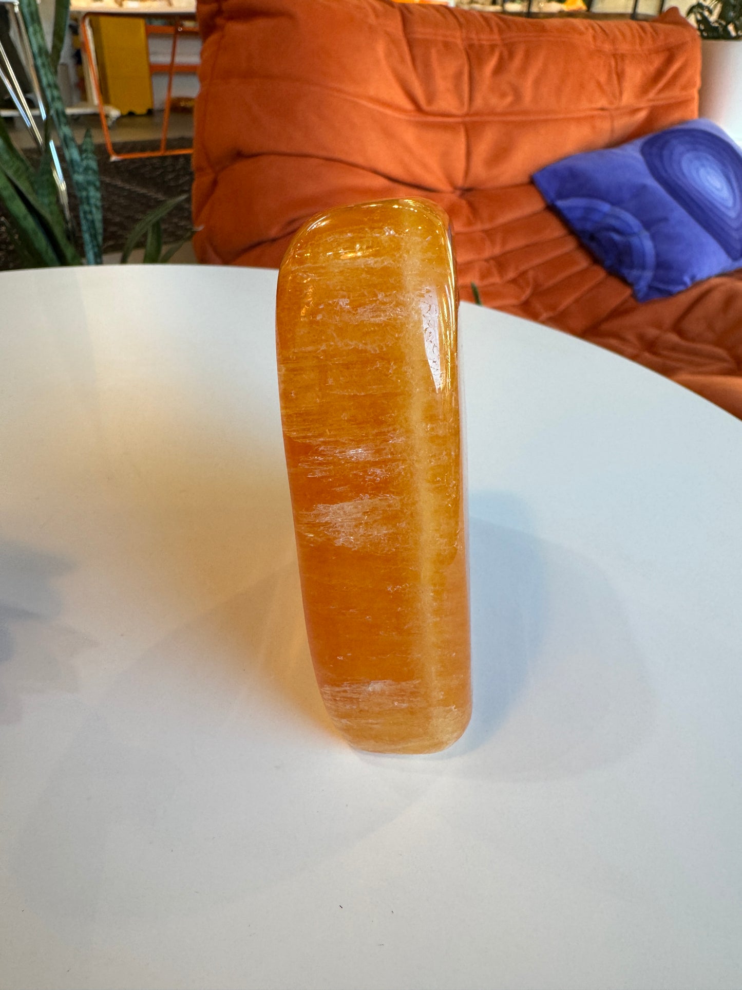 Orange Calcite Freeform #5