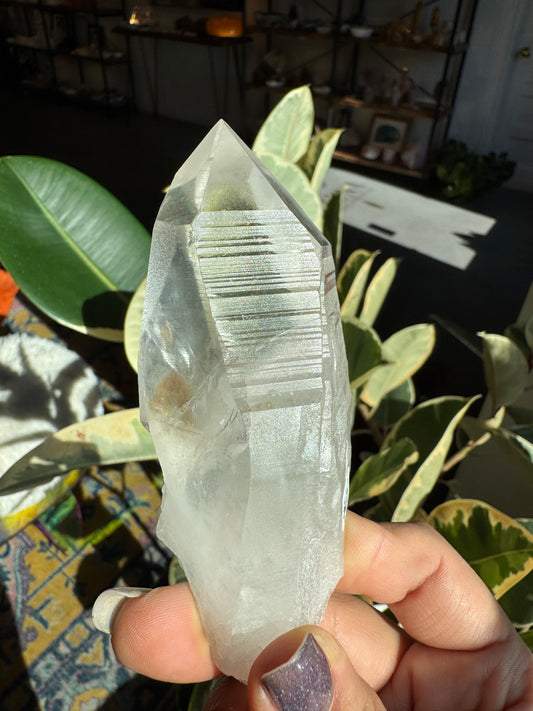 Raw Lemurian Quartz Point #3