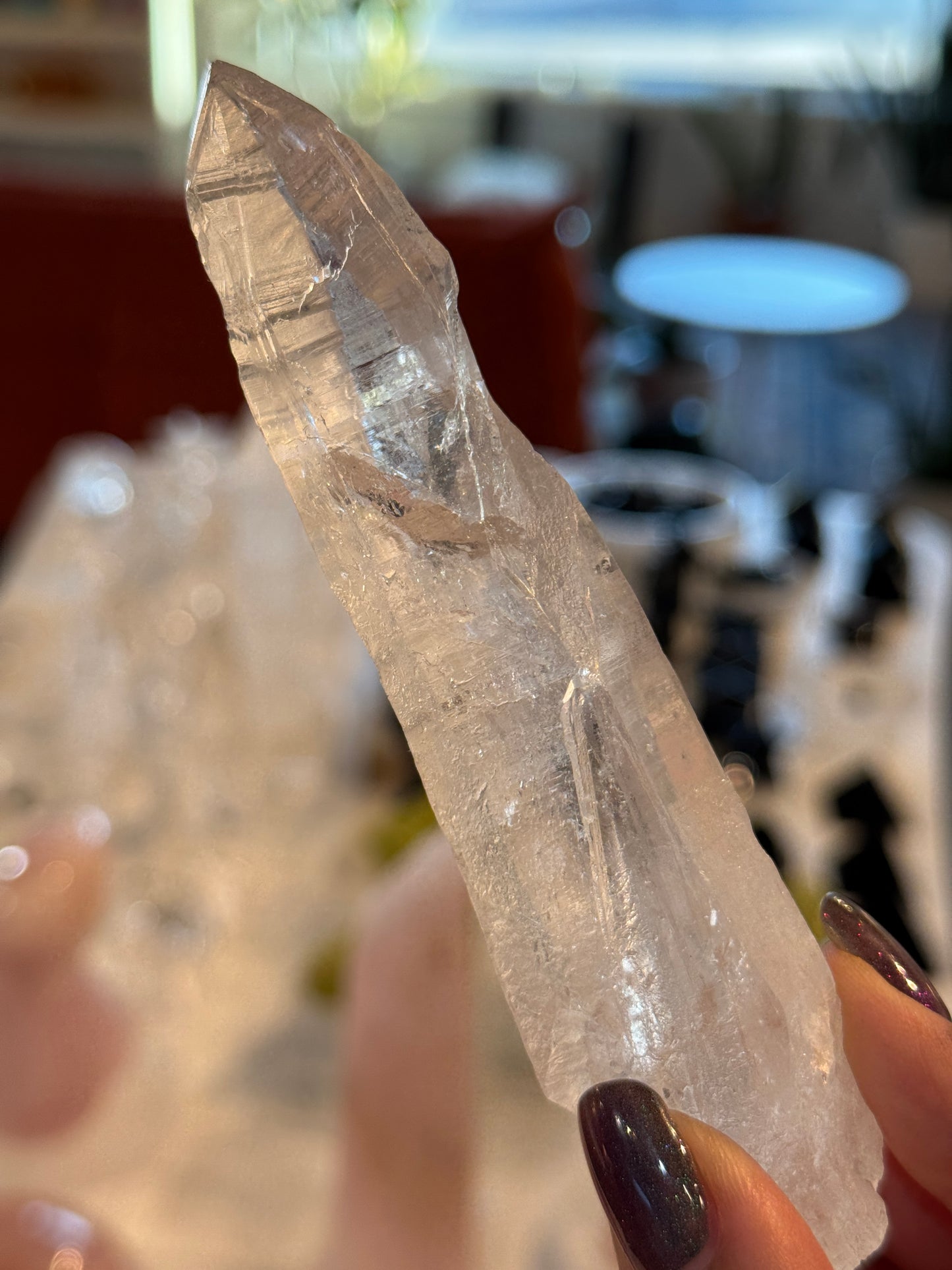 Raw Lemurian Quartz Point #5