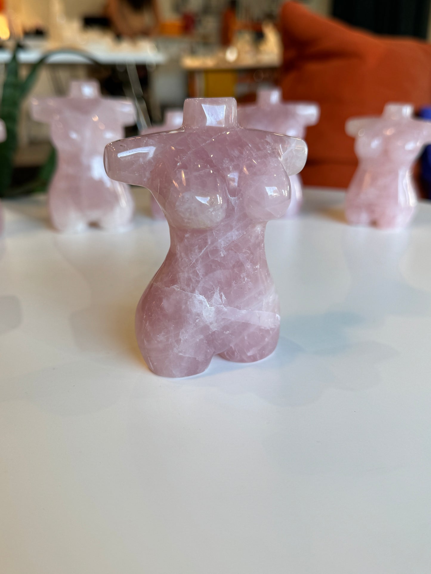 Rose Quartz Woman’s Body Silhouette #3