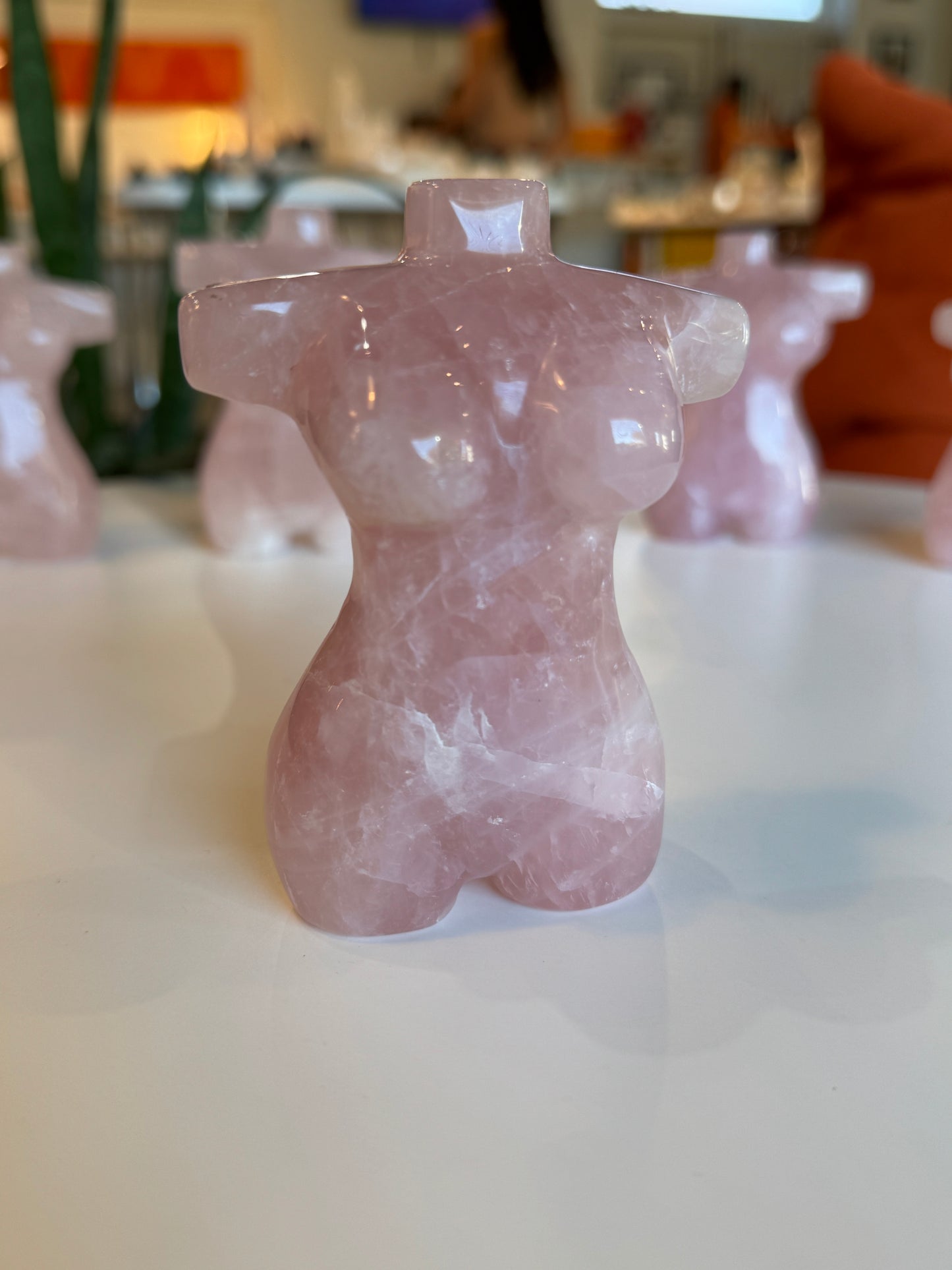 Rose Quartz Woman’s Body Silhouette #3