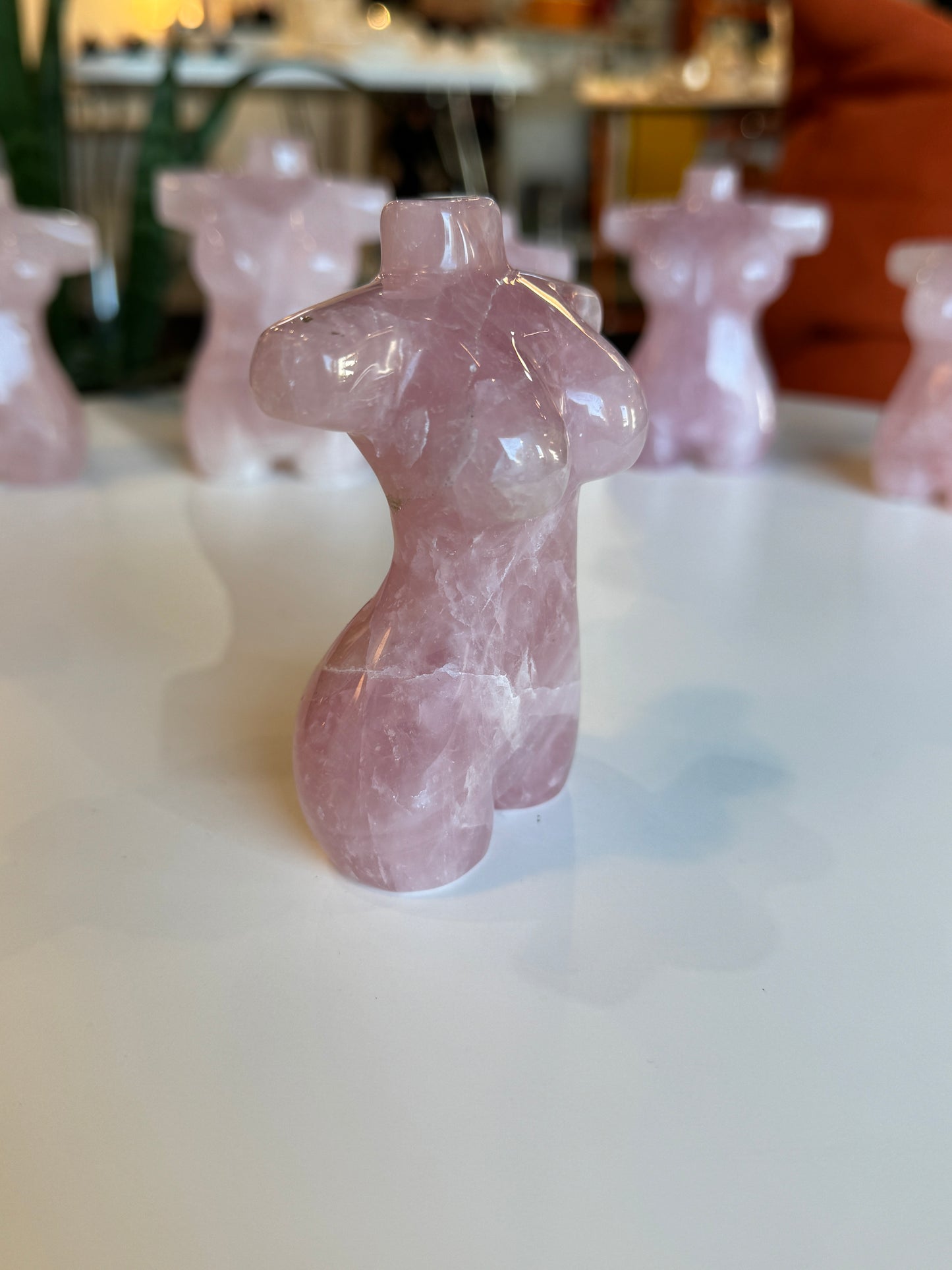 Rose Quartz Woman’s Body Silhouette #3