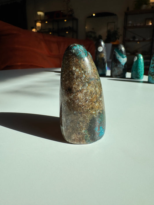 Peruvian Chrysocolla Freeform #7