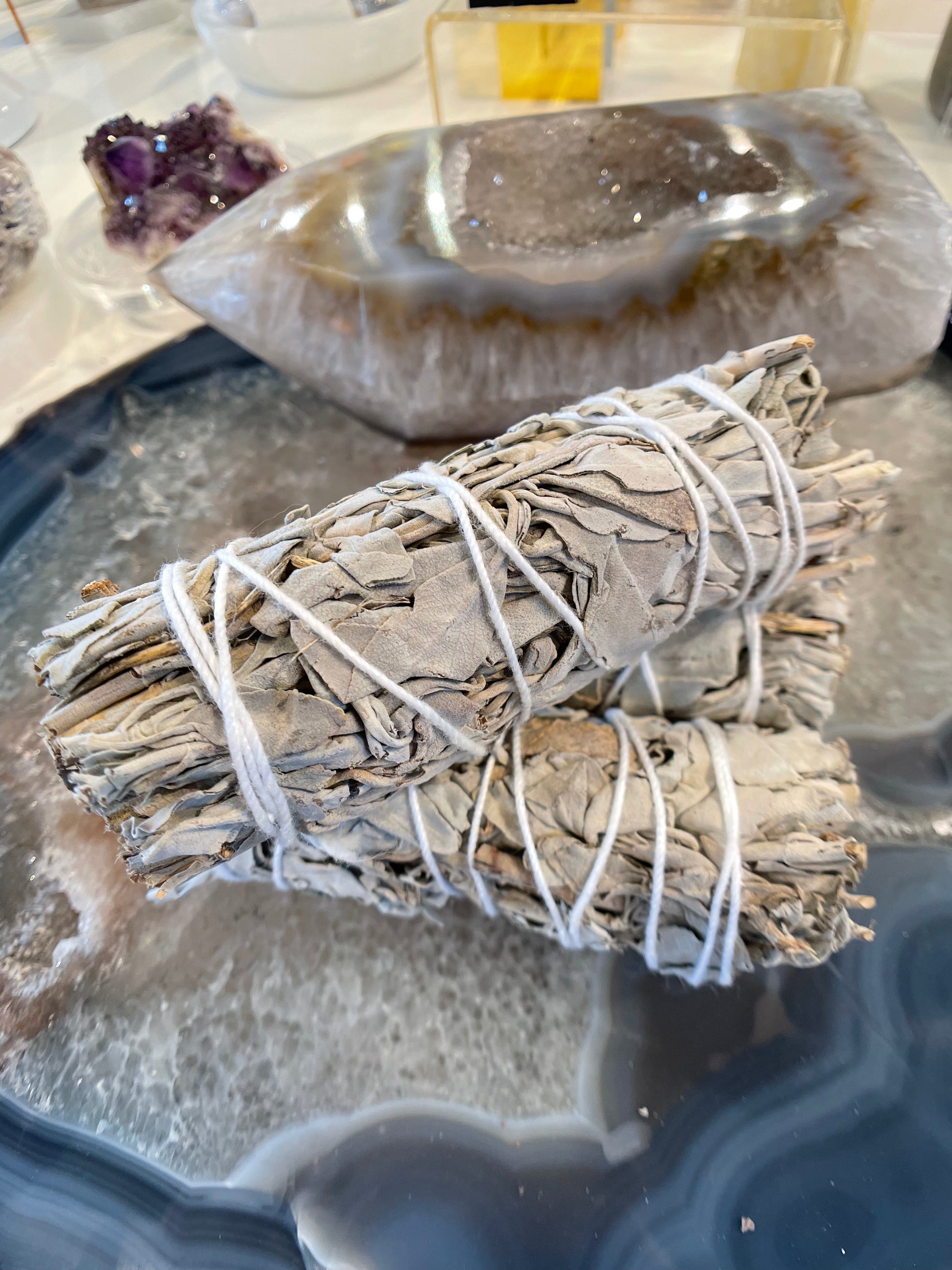 White Sage Smudging Sticks - Luna Metaphysical