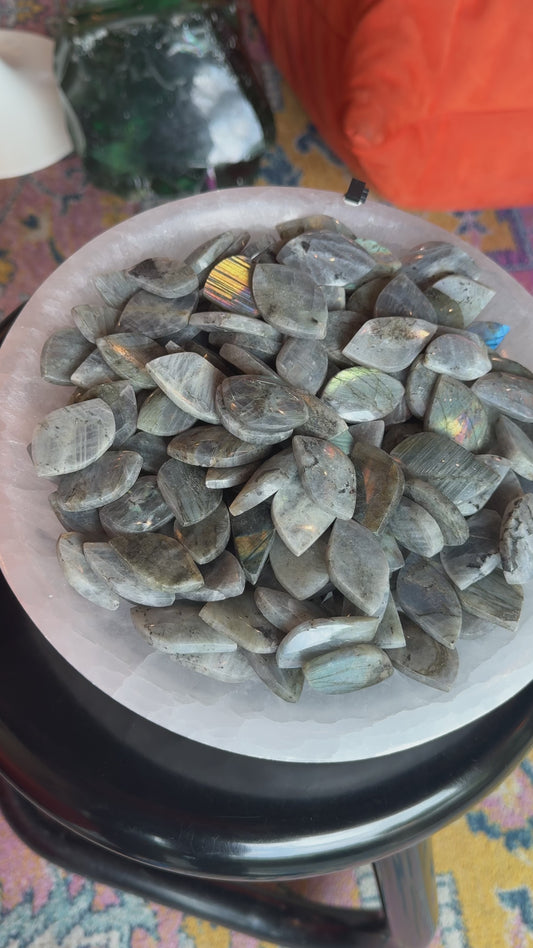 Freeform Labradorite Cabochons