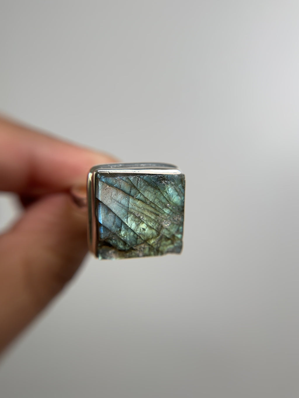 Labradorite Ring Size 11