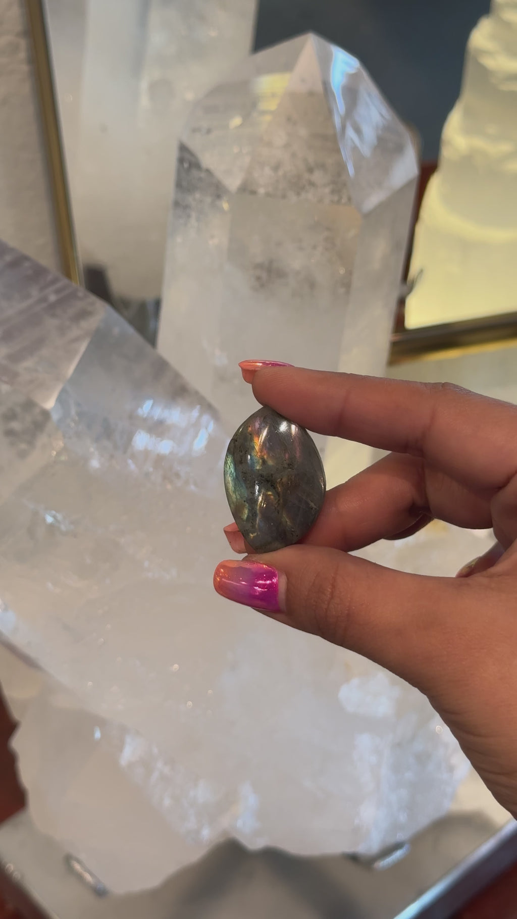 Freeform Labradorite Cabochons