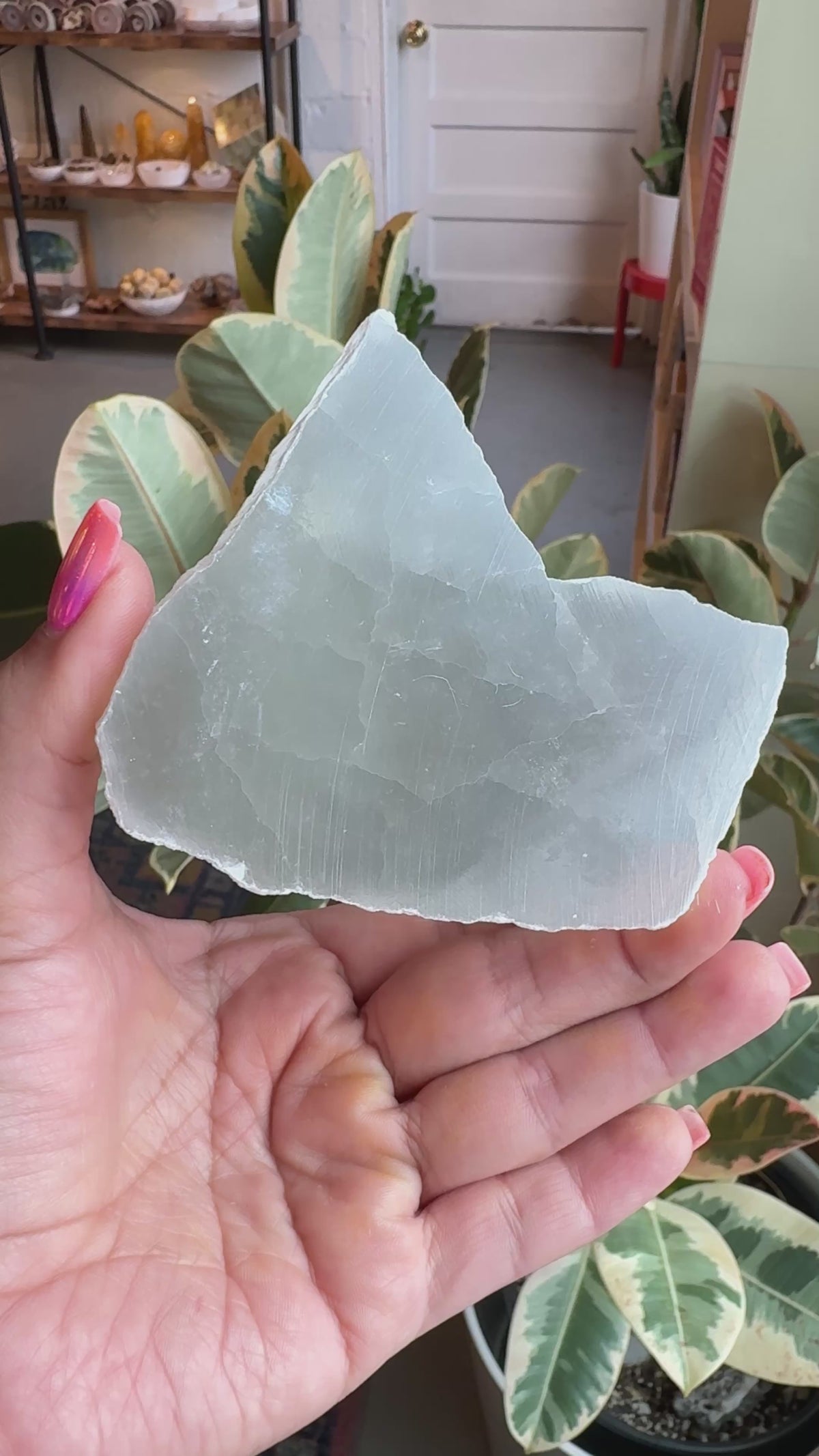 TV Selenite Slabs