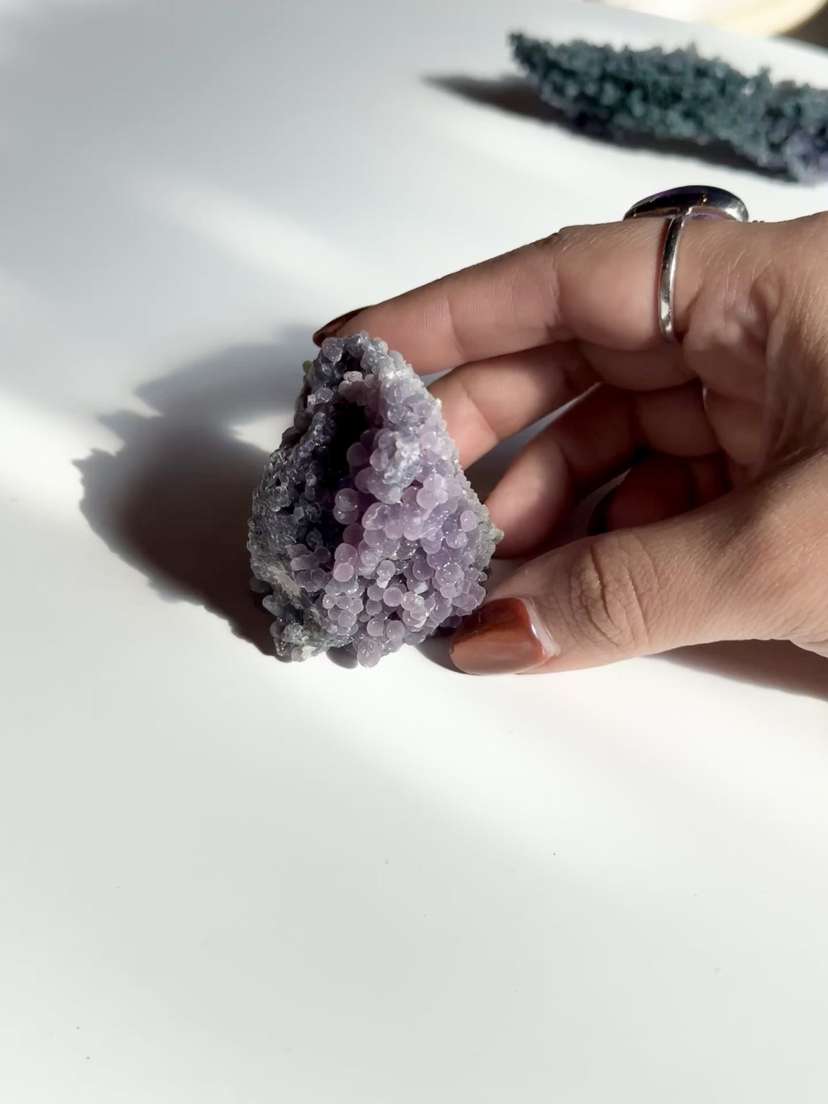 Grape Agate Cluster