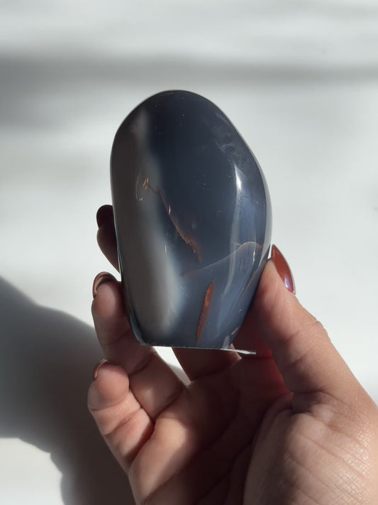 Small Orca Agate Freeform