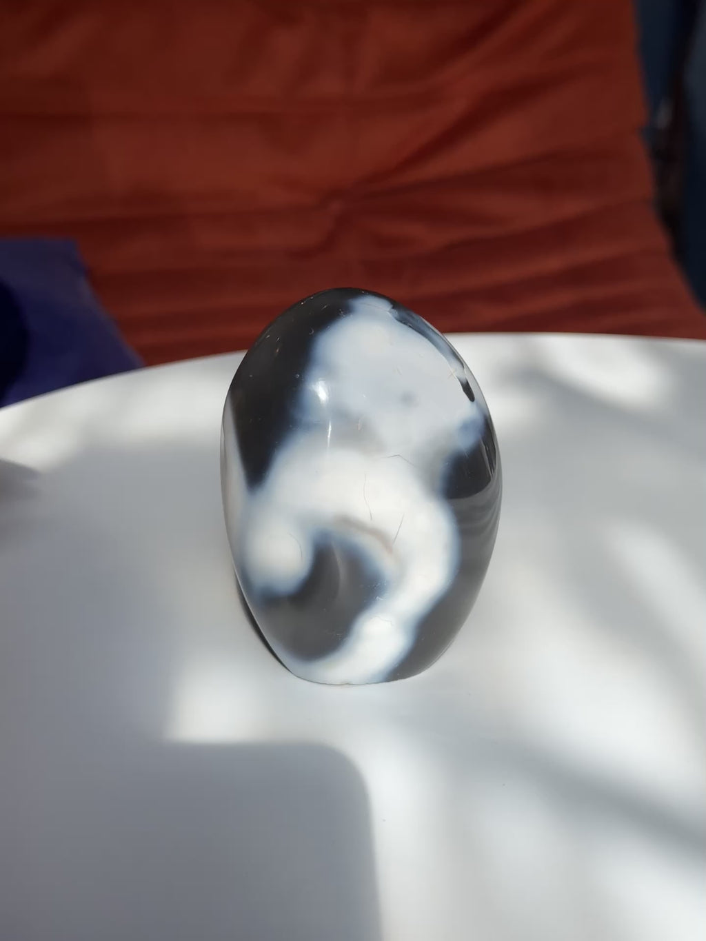 Orca Agate Freeform